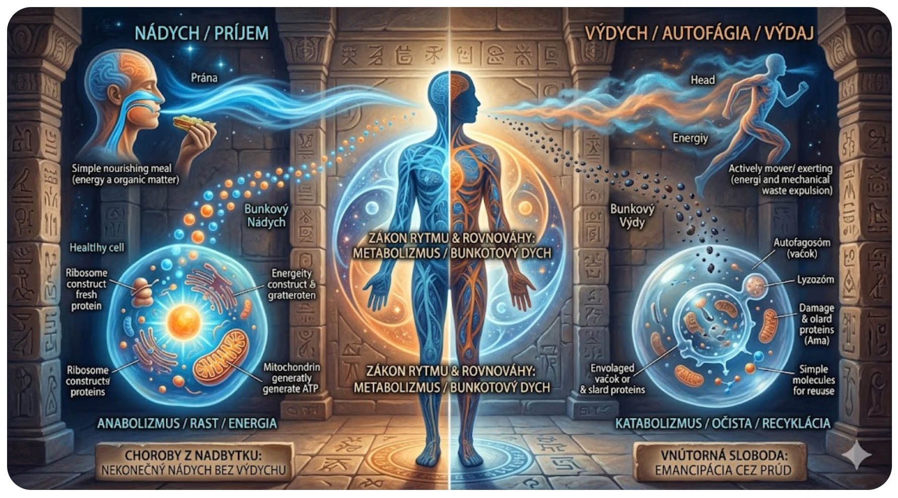 Autofágia vo svete dualizmu