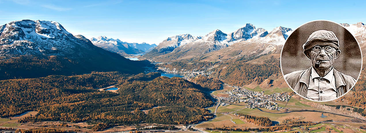 Hermann Hesse St. Moritz - Engadin